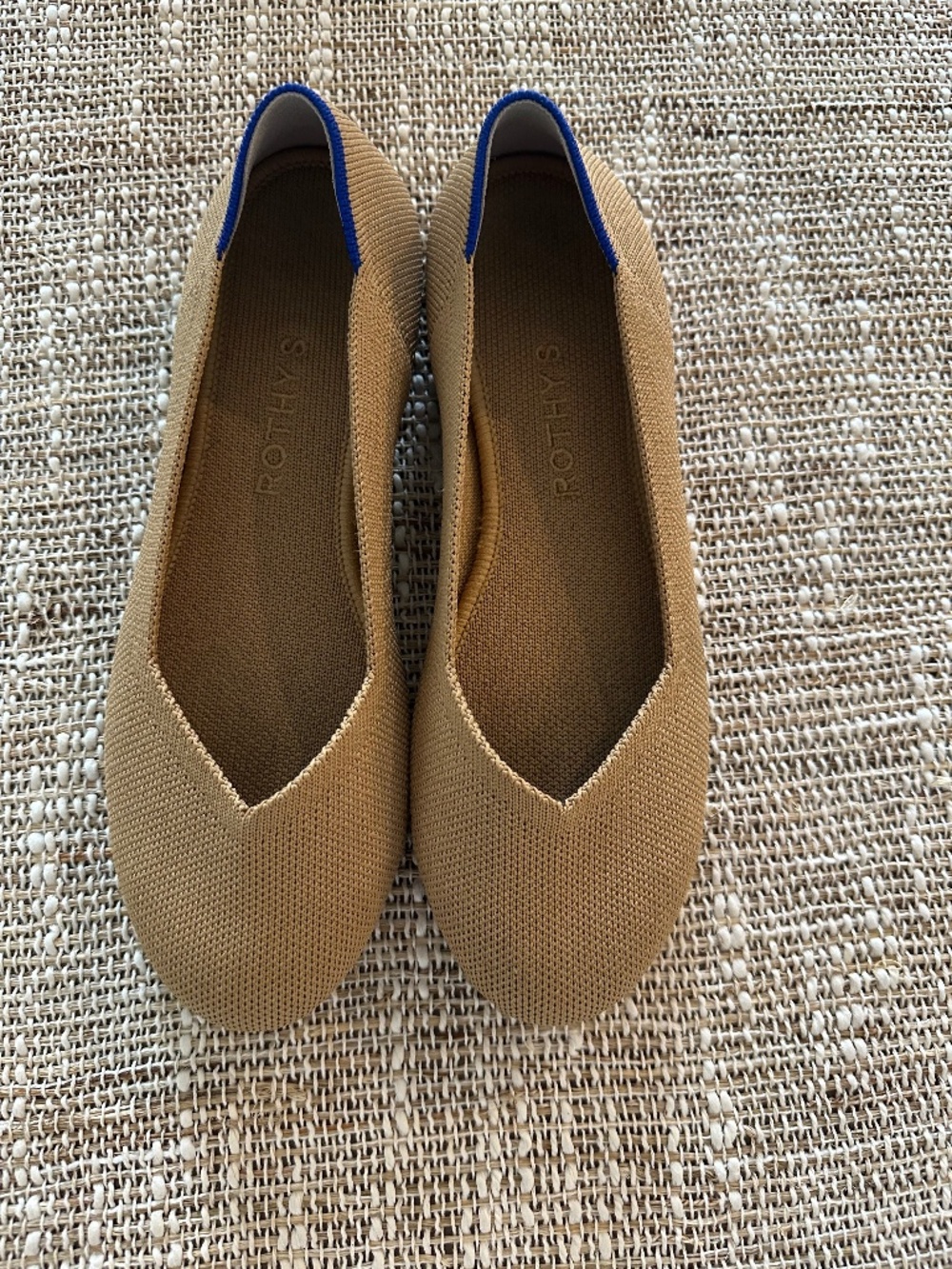 Rothy’s Camel Beige Flats 7.5